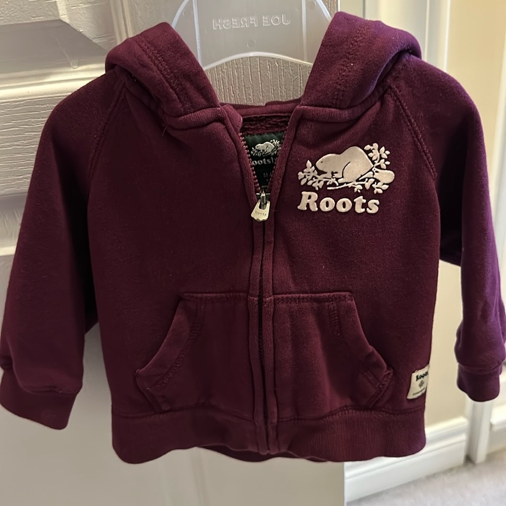 Baby roots cardigan